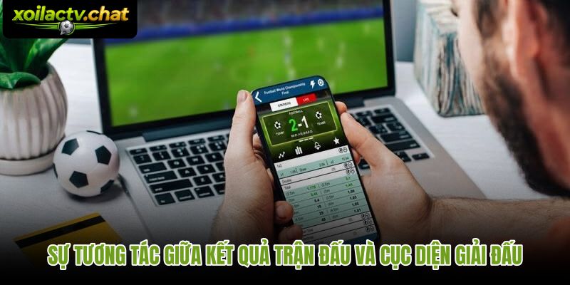 Kết quả bóng đá có tác động trực tiếp đến bảng xếp hạng và lịch thi đấu