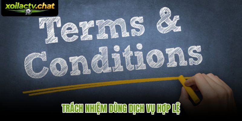 Trách nhiệm tuân thủ điều khoản sử dụng để bảo vệ quyền lợi cộng đồng